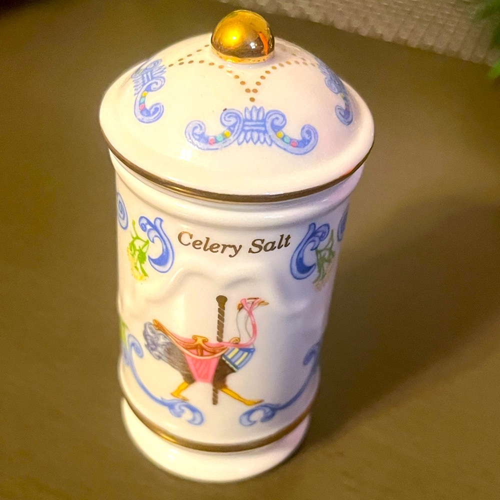 Lenox celery salt spice jar 1993